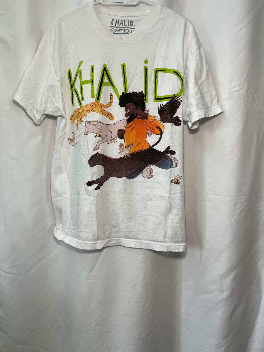 Khalid Free Spirit Tour Concert Graphic Size Large T-Shirt